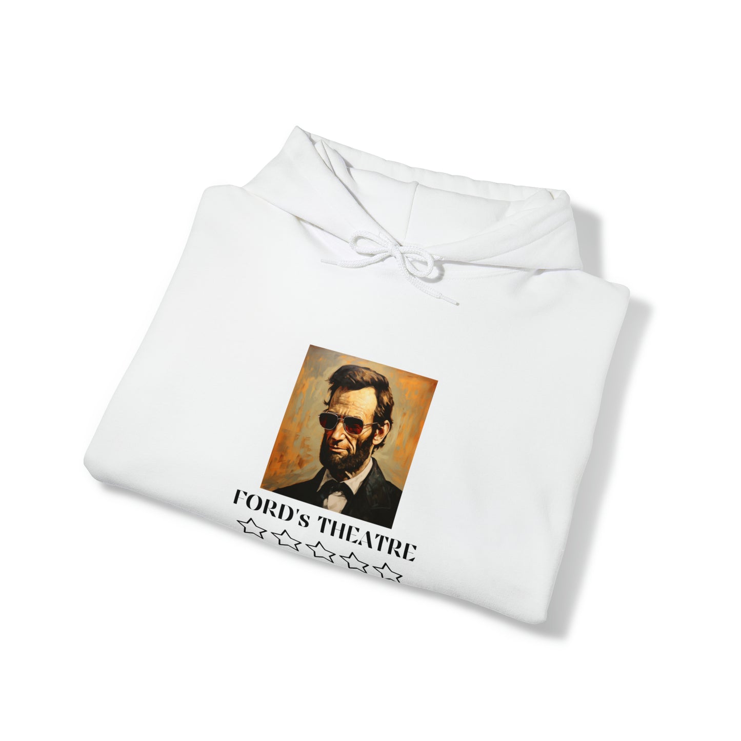 Abraham Lincoln Ford's Theater Review Hooded Sweatshirt