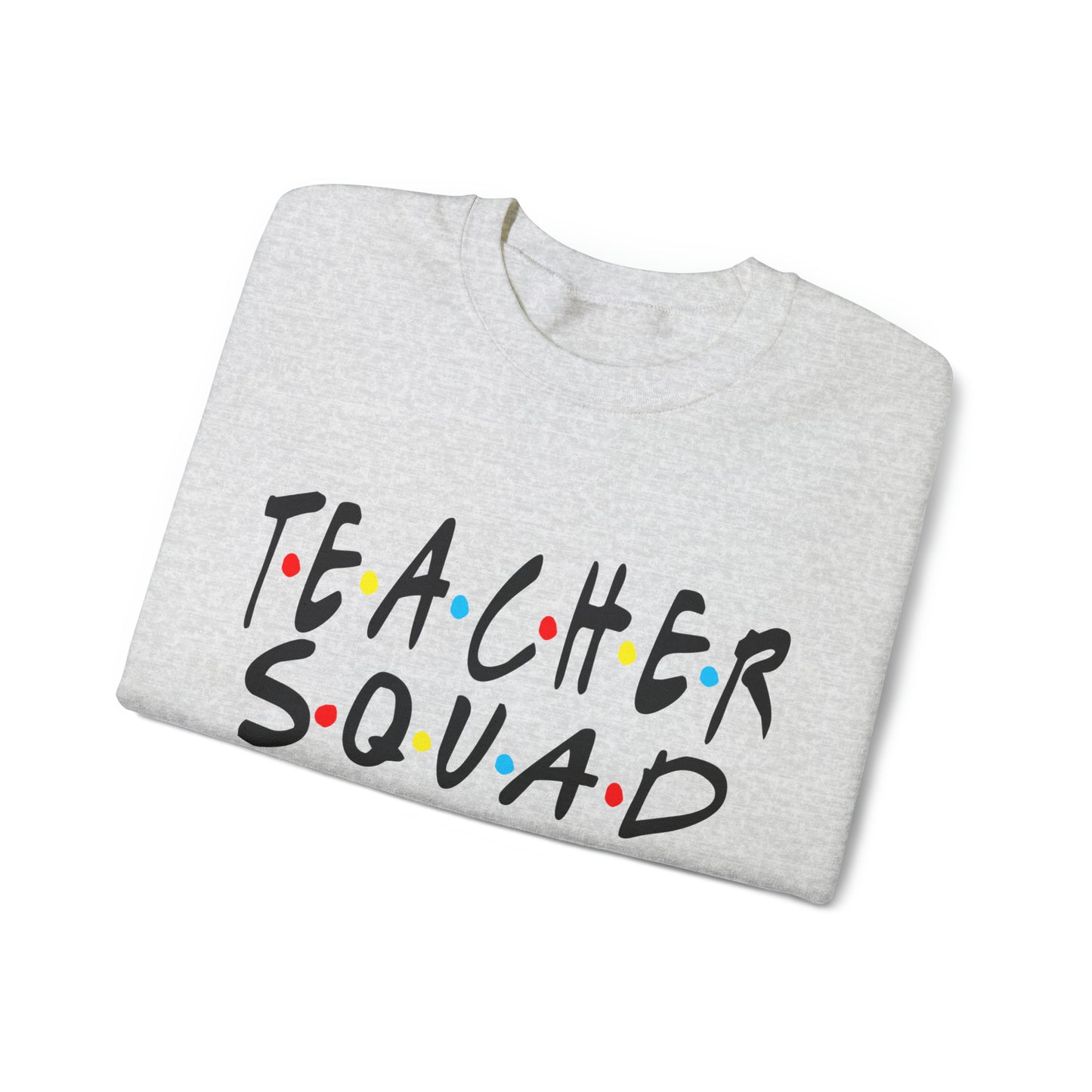 Teacher squad Unisex Heavy Blend™ Crewneck Sweatshirt