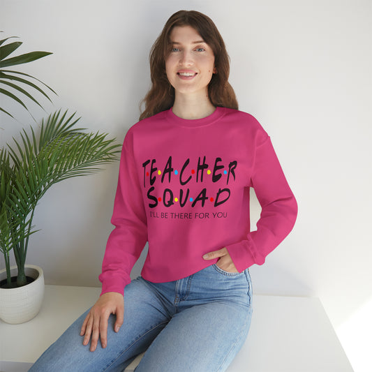 Teacher squad Unisex Heavy Blend™ Crewneck Sweatshirt