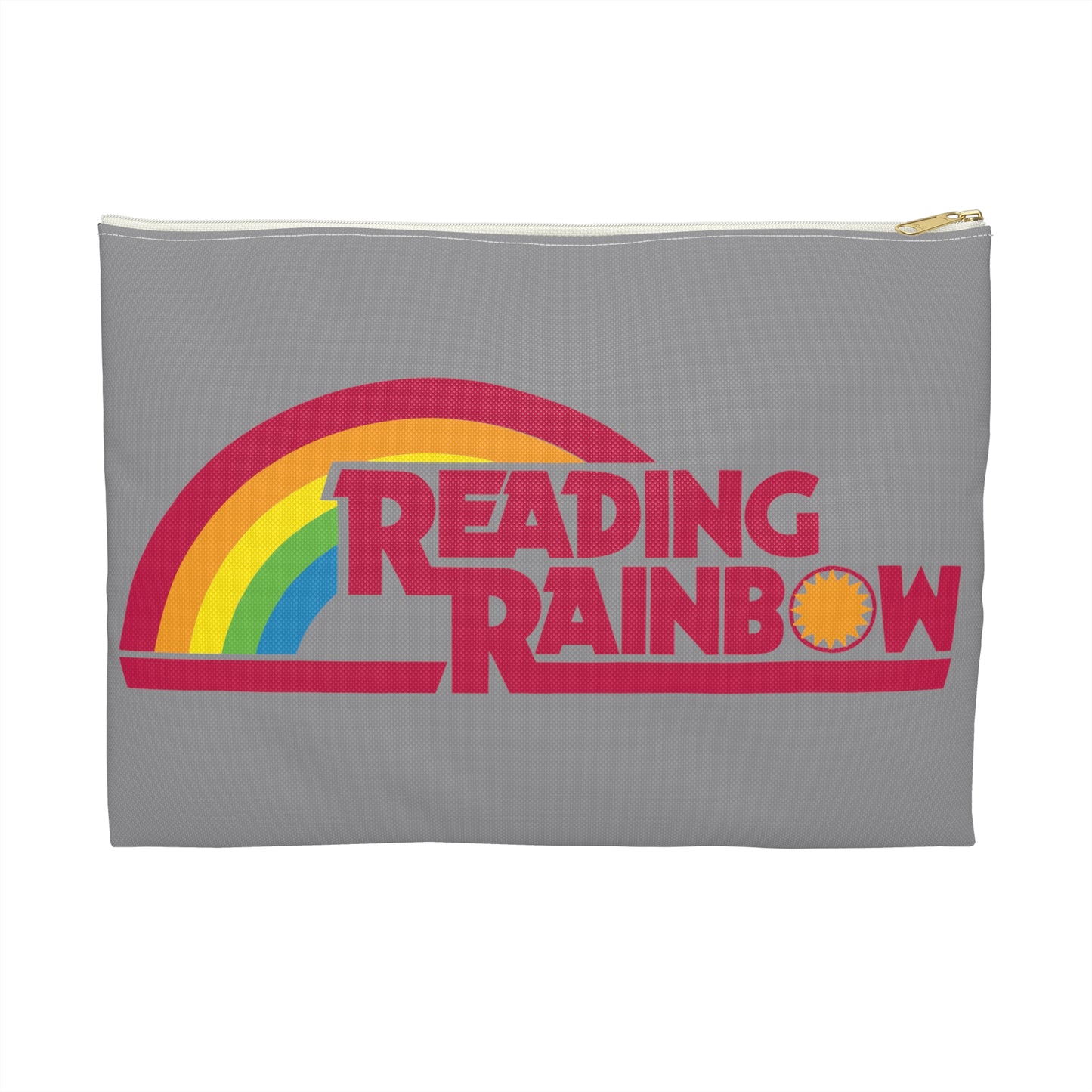 Primary Colors Reading Rainbow Flat Pouch