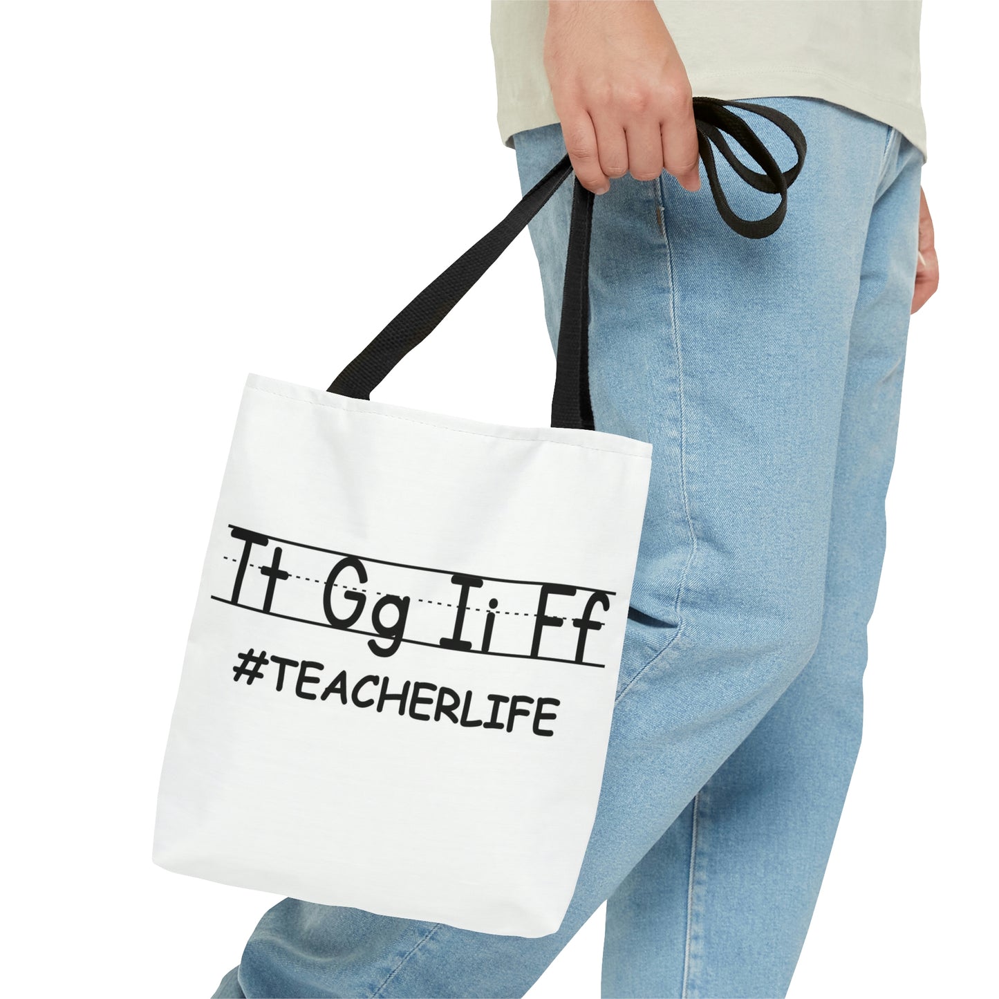 "TGIF" and #Teacherlife Tote Bag