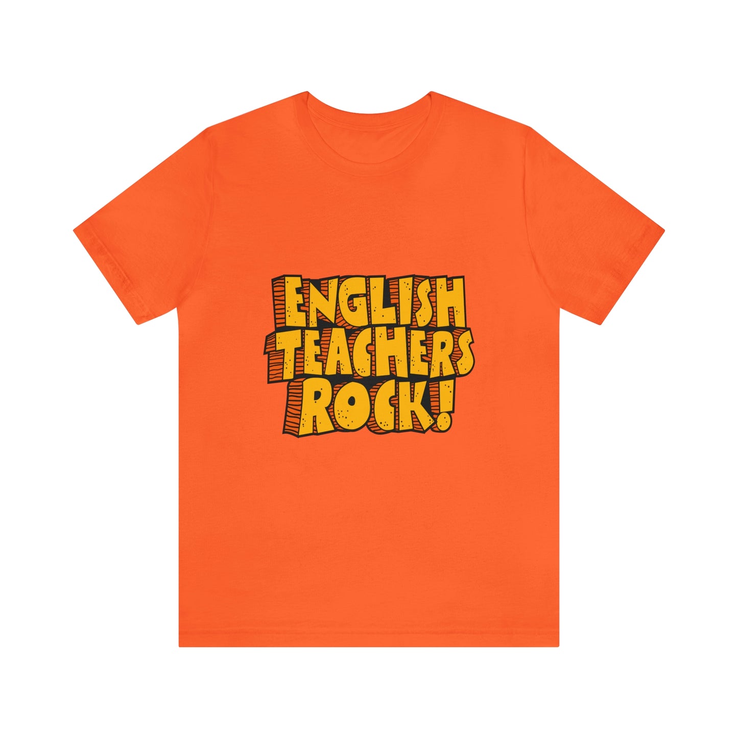 "English Teacher Rocks" Tee