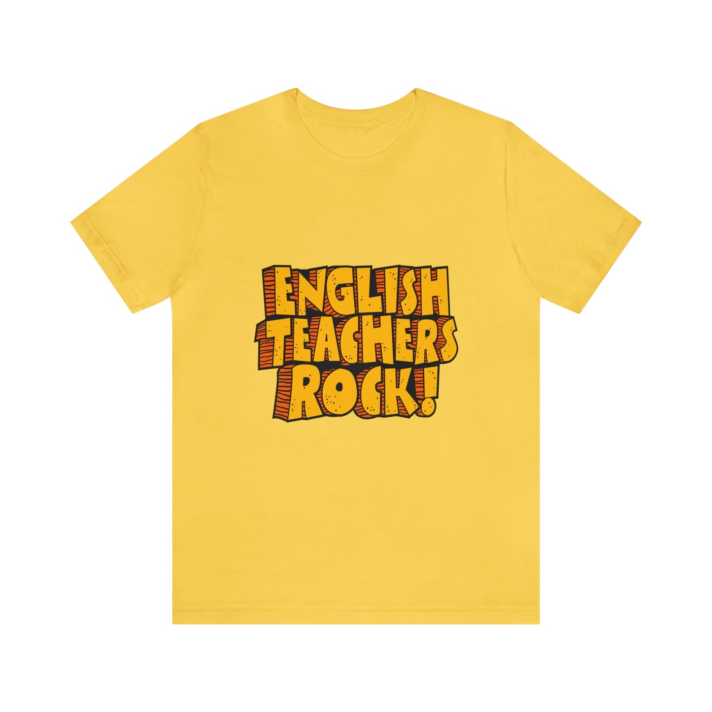 "English Teacher Rocks" Tee